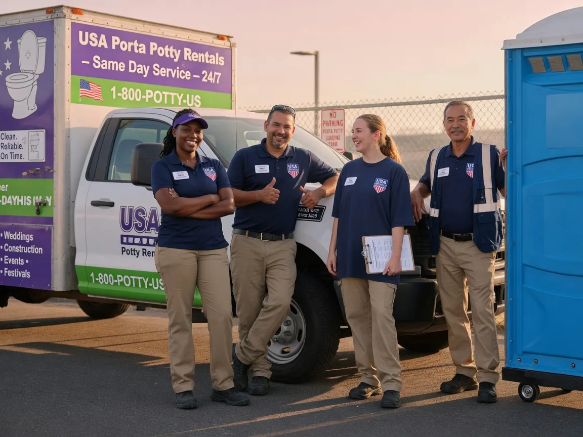 Porta Potty Rental company in Erie, IL